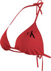 Calvin Klein TRIANGLE-RP Kadın Kırmızı Bikini Üstü