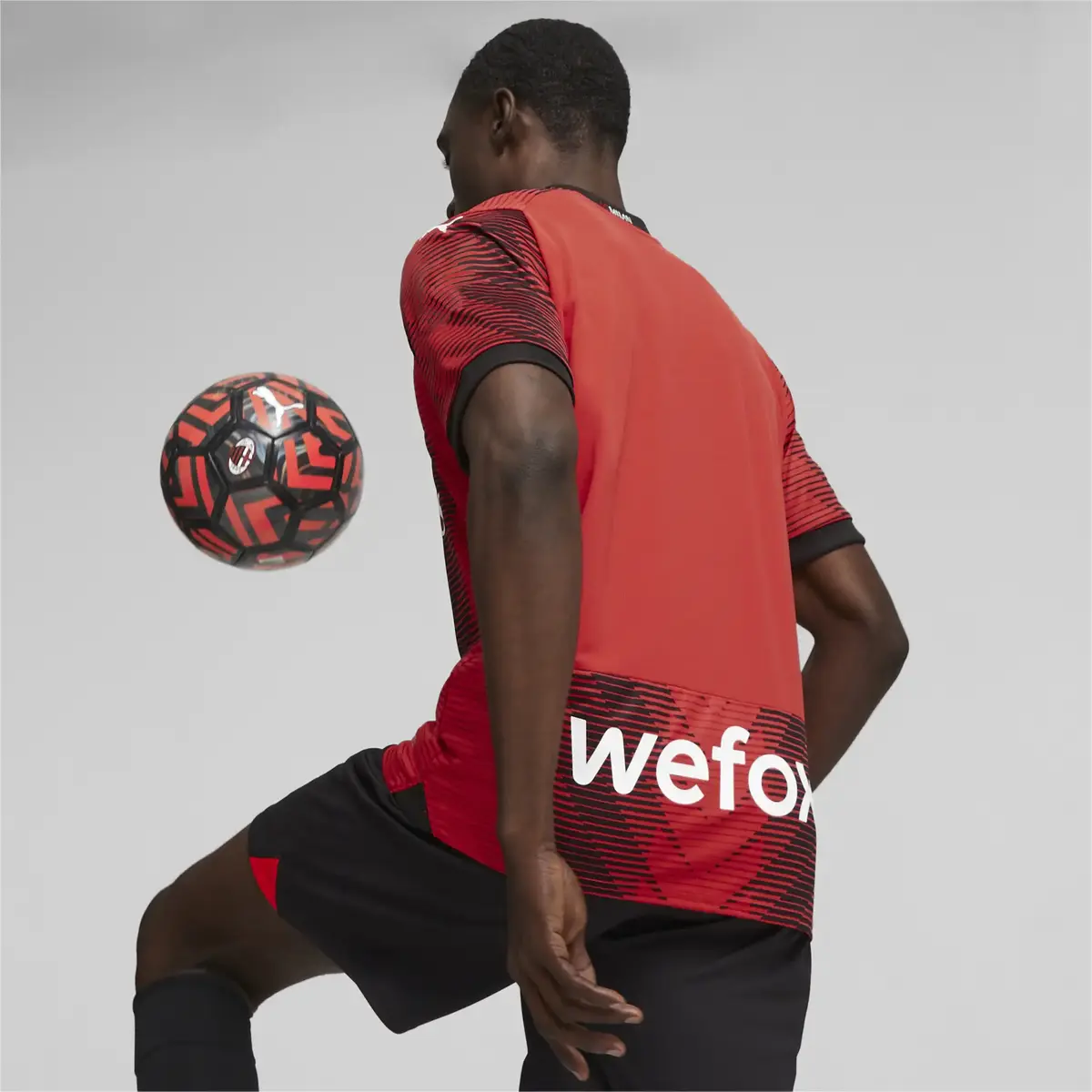 Puma ACM Home Jersey Kırmızı Erkek Takım Forması