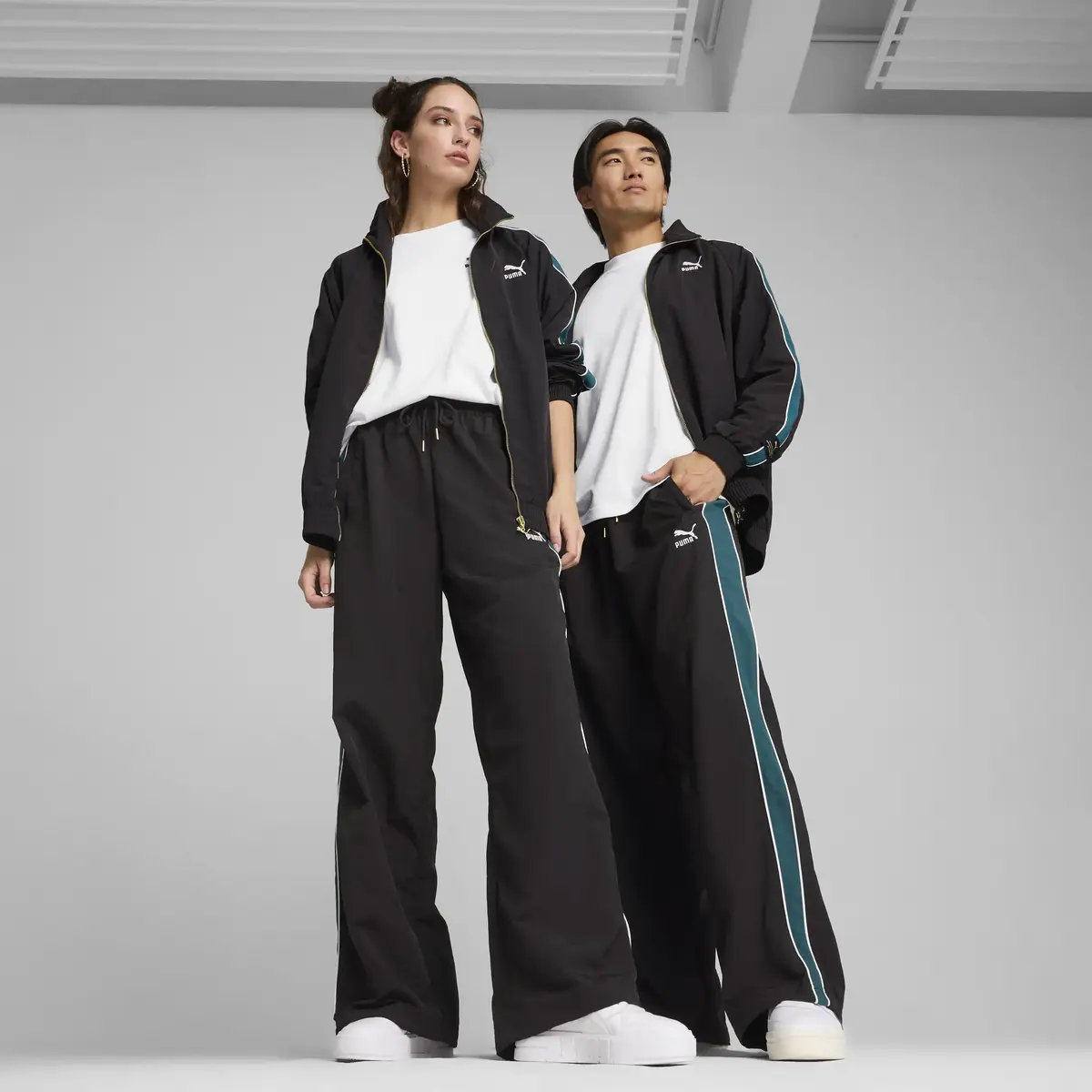 Puma T7 PLAY.PARIS. Track Pants Siyah Erkek Eşofman Altı