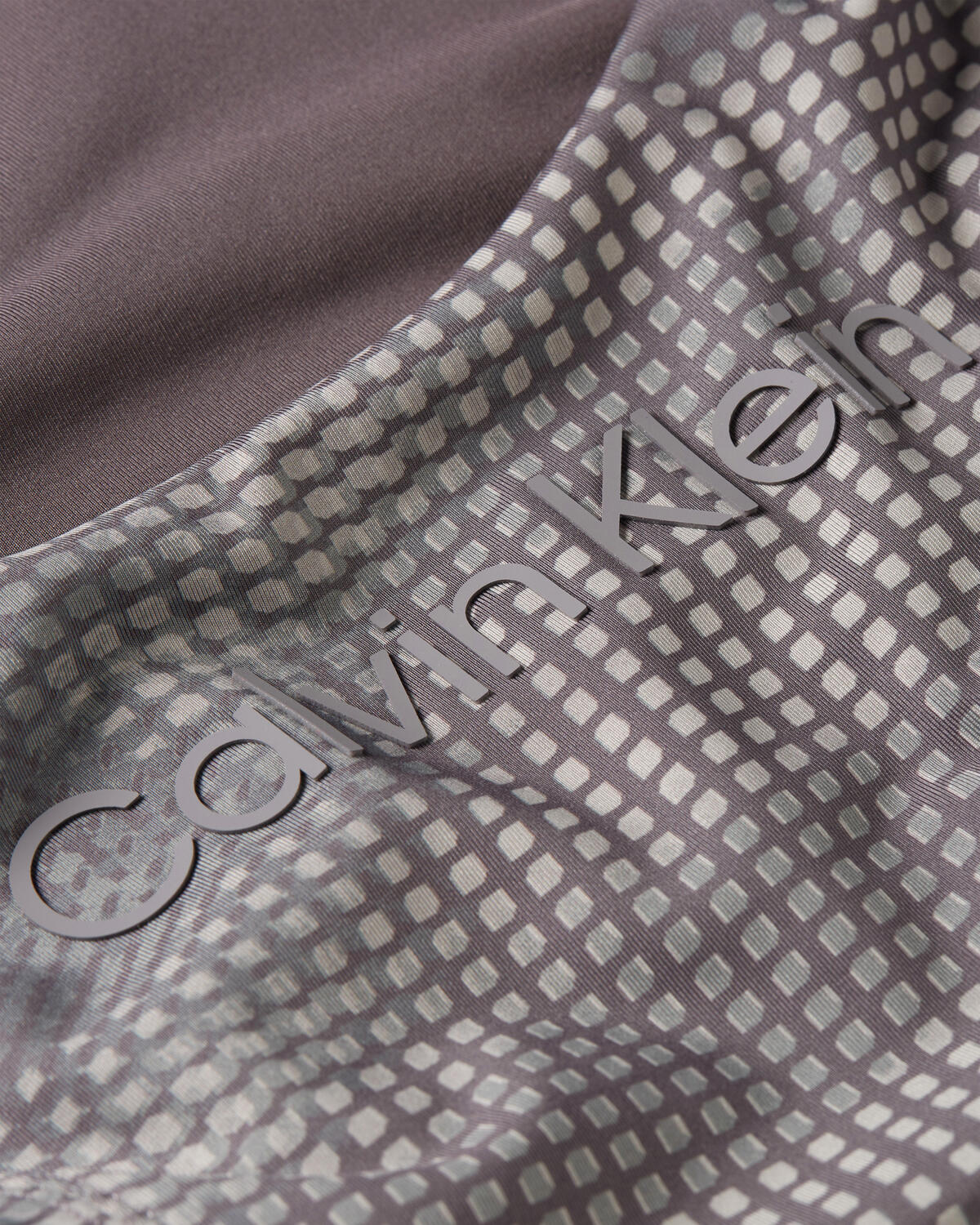 Calvin Klein WO - Medium Support Kadın Gri Spor Sütyeni