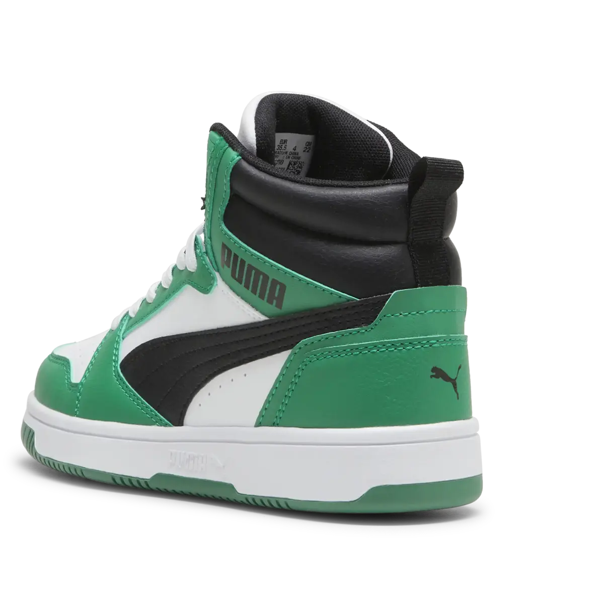 Puma Rebound V6 Mid Jr Yeşil Unisex Spor Ayakkabı