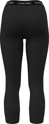 Calvin Klein MODERN SPORT HIGH RI, UB1 Siyah Kadın Tayt
