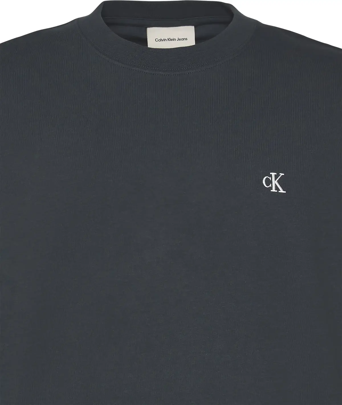 Calvin Klein SS EASY MONOGRAM TEE Erkek Gri T-Shirt