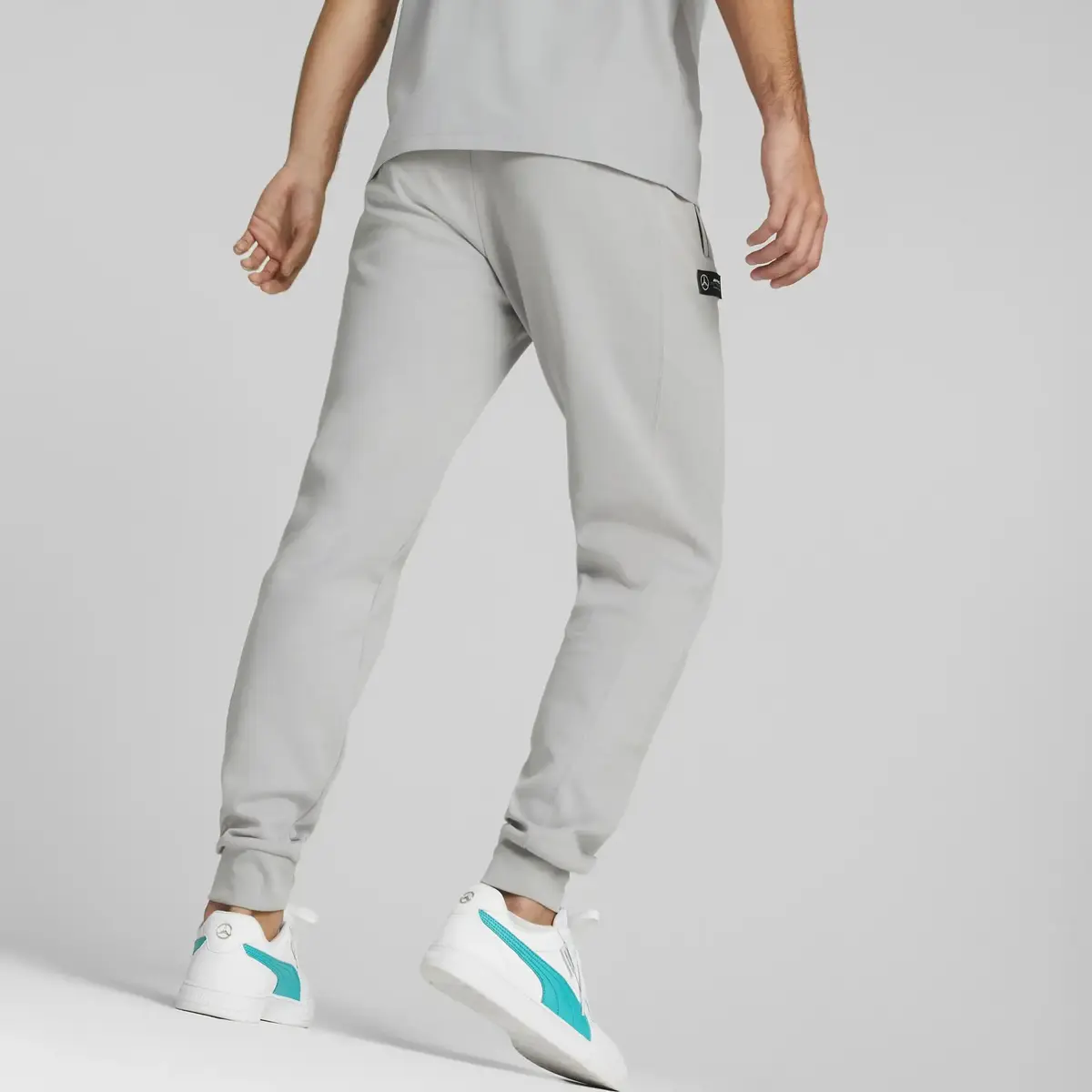 Puma MAPF1 Sweatpants, cc Mercedes Team Mercedes Gri Erkek/Unisex Eşofman Altı