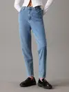 Calvin Klein MOM JEAN Mavi Kadın Kot Pantolon