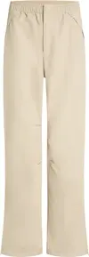 Calvin Klein CRINKLE NYLON PARACH Kadın Krem Pantolon