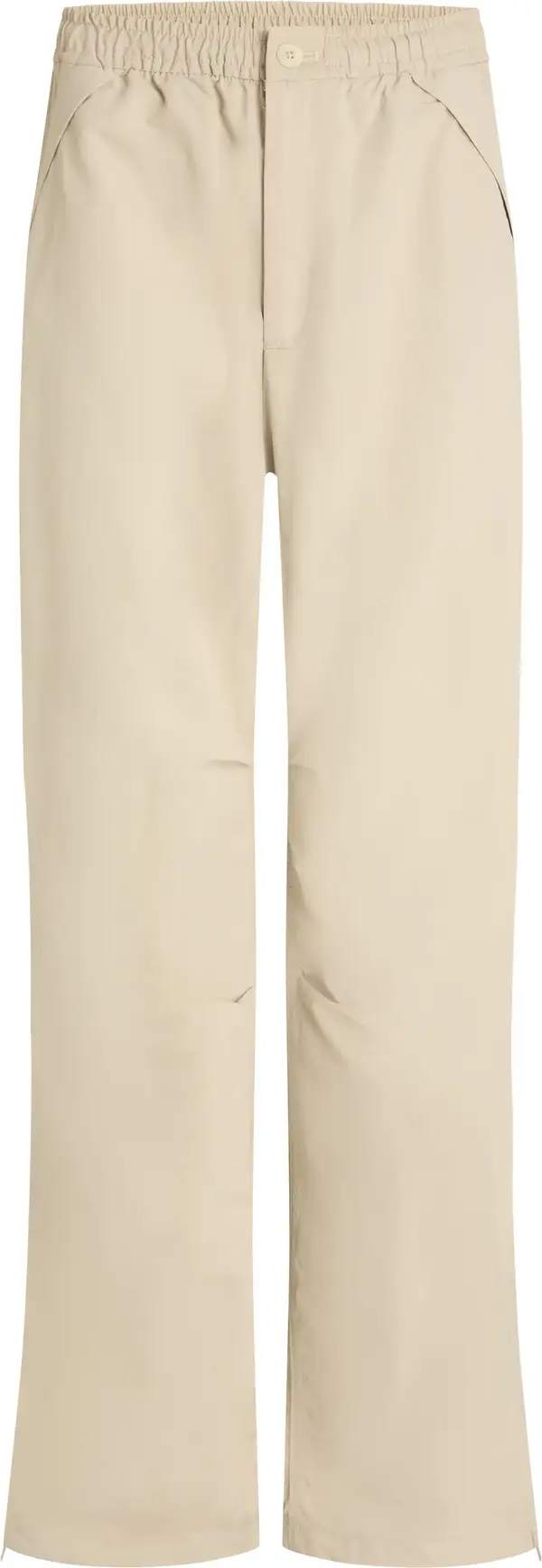 Calvin Klein CRINKLE NYLON PARACH Kadın Krem Pantolon