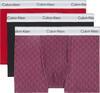 Calvin Klein RELAXED FIT TRUNK 3PK Kırmızı Erkek Boxer Calvin Klein RELAXED FIT TRUNK 3PK Kırmızı Erkek Boxer