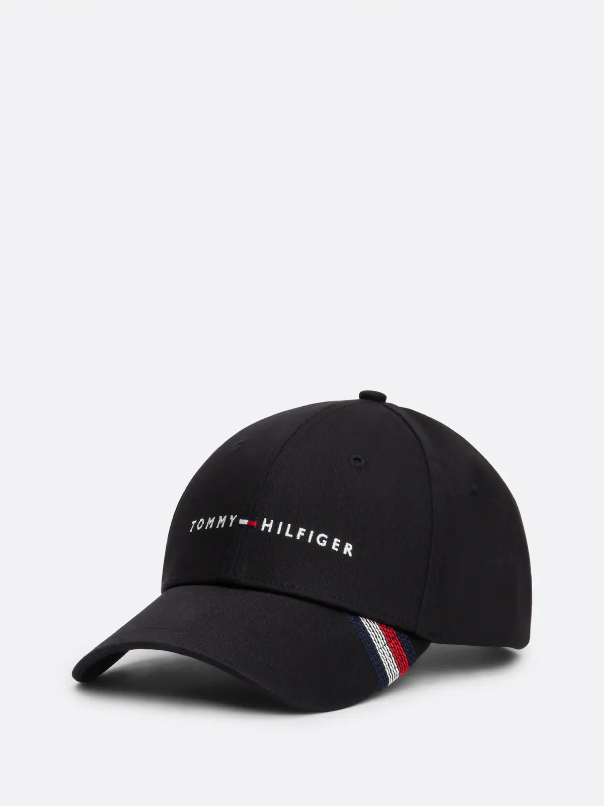 Tommy Hilfiger TH FOUNDATION COTTON Erkek Siyah Şapka
