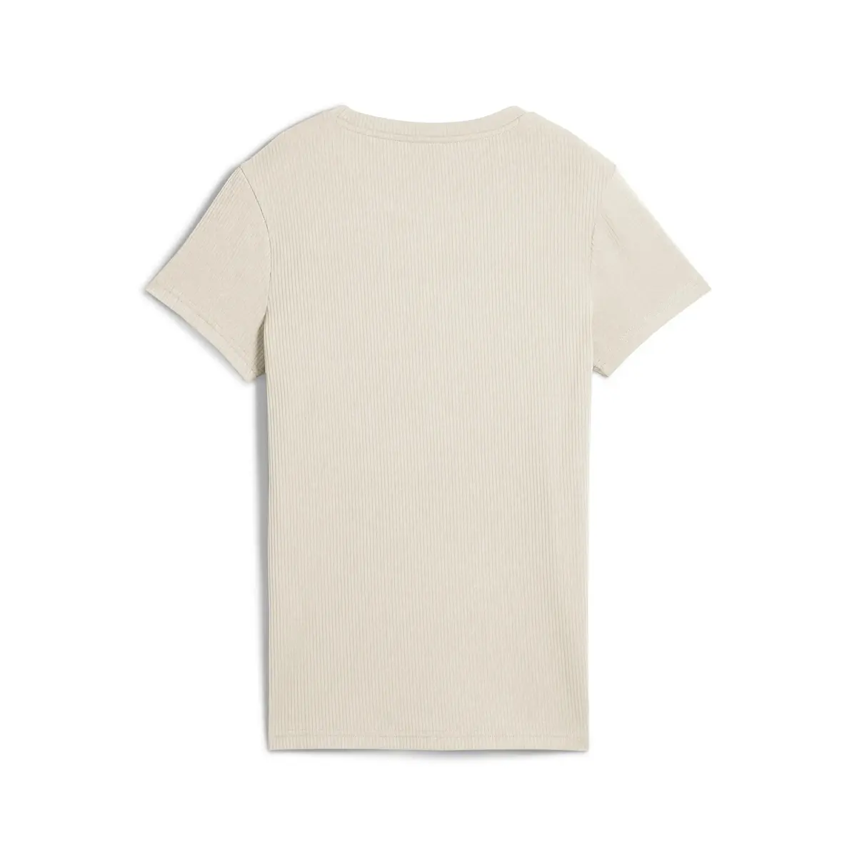 PUMA ESS ELEVATED Tee Bej Kadın T-Shirt