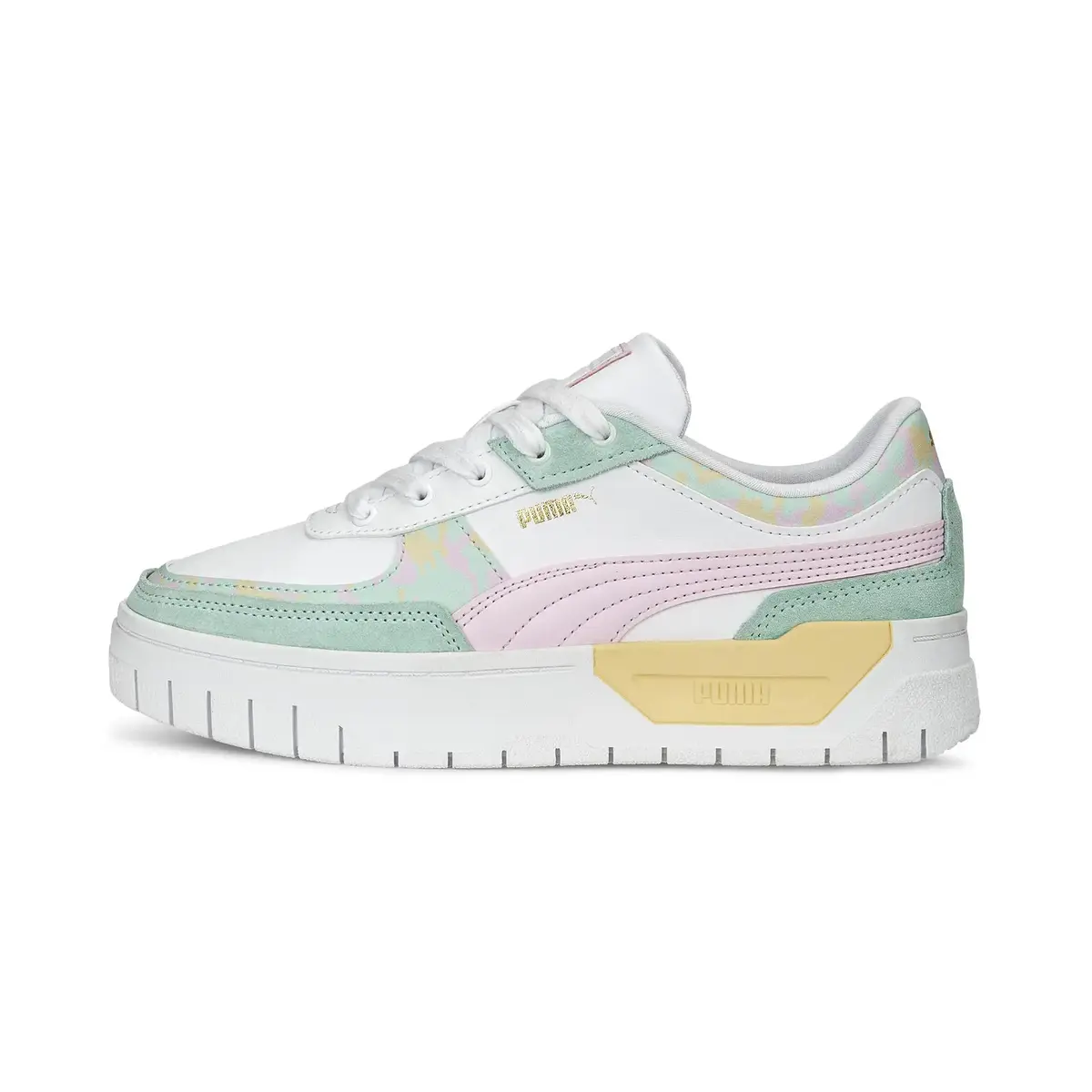 Puma CALI DREAM CAMO WNS Kadın Beyaz Günlük Spor Ayakkabı