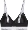 Calvin Klein LGHTLY LINED BRALETTE Siyah Kadın Bralet Calvin Klein LGHTLY LINED BRALETTE Siyah Kadın Bralet