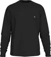 Calvin Klein CK EMBRO BADGE CREW, BEH Siyah Erkek Sweatshirt