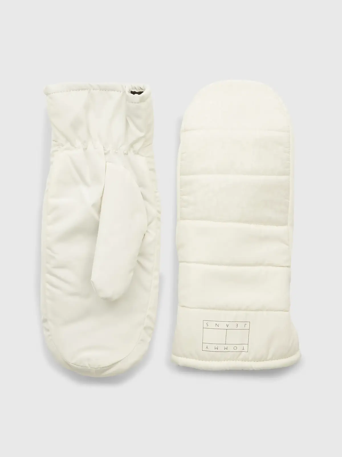 Tommy Hilfiger TJW HERITAGE PUFFER Kadın Beyaz Eldiven