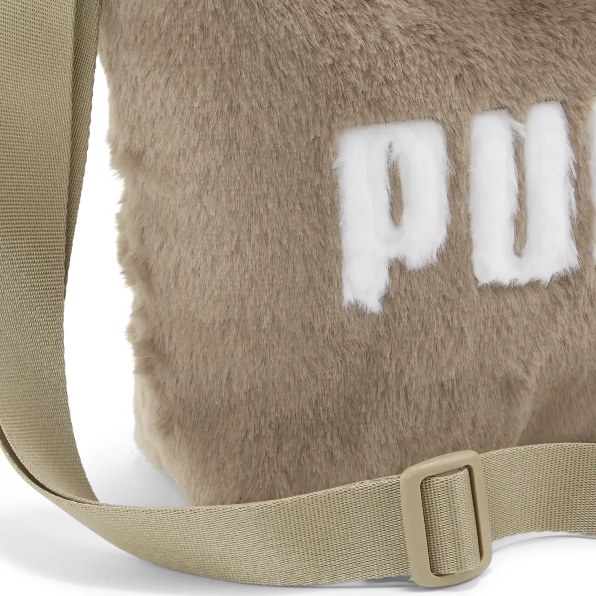 PUMA Core Fur Mini Tote Bag Kadın Kahverengi Omuz Çanta