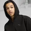 Puma RAD/CAL Hooded Half-Zip Siyah Erkek Sweatshirt