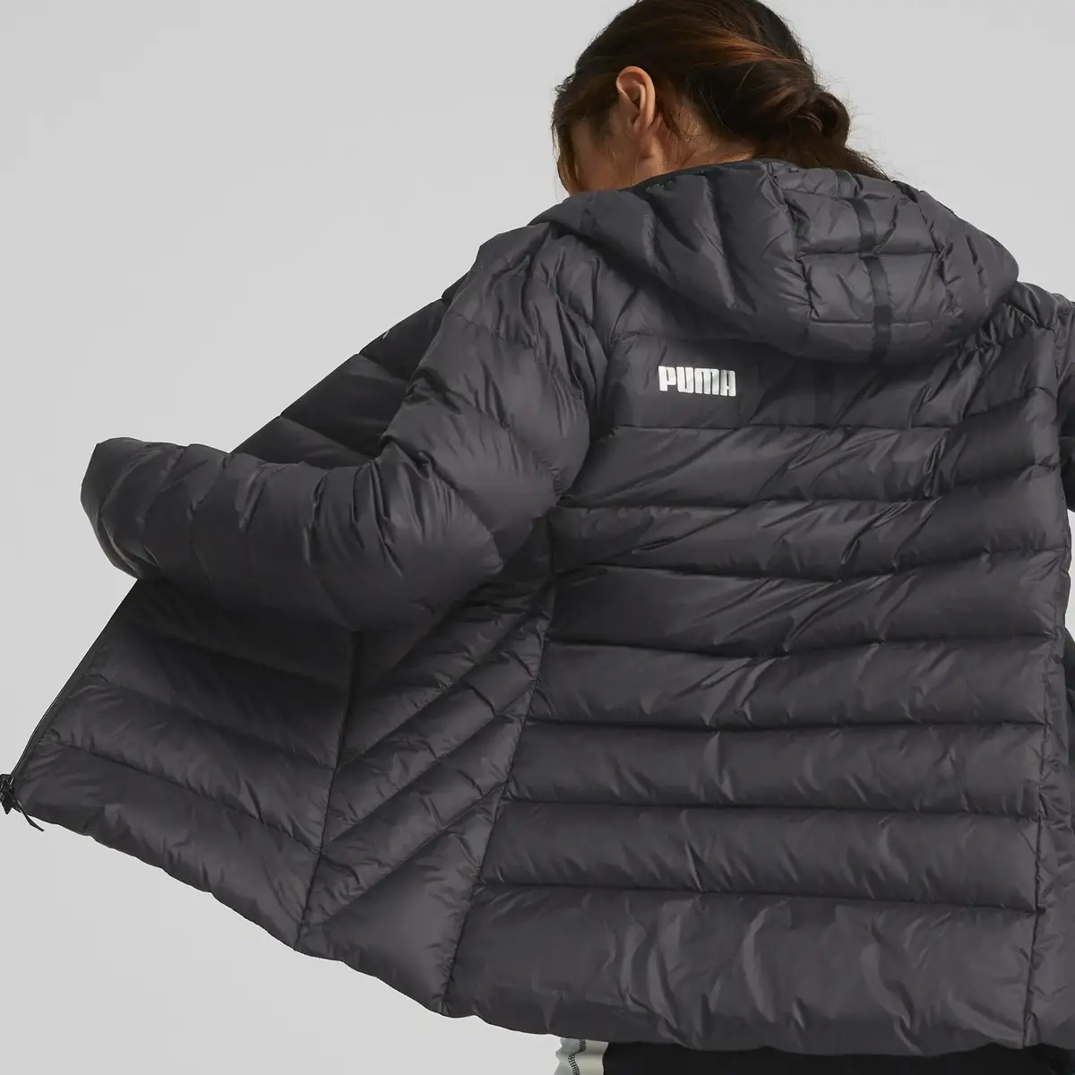 Puma PackLITE Down Jacket Siyah Kadın Kaz Tüyü Mont