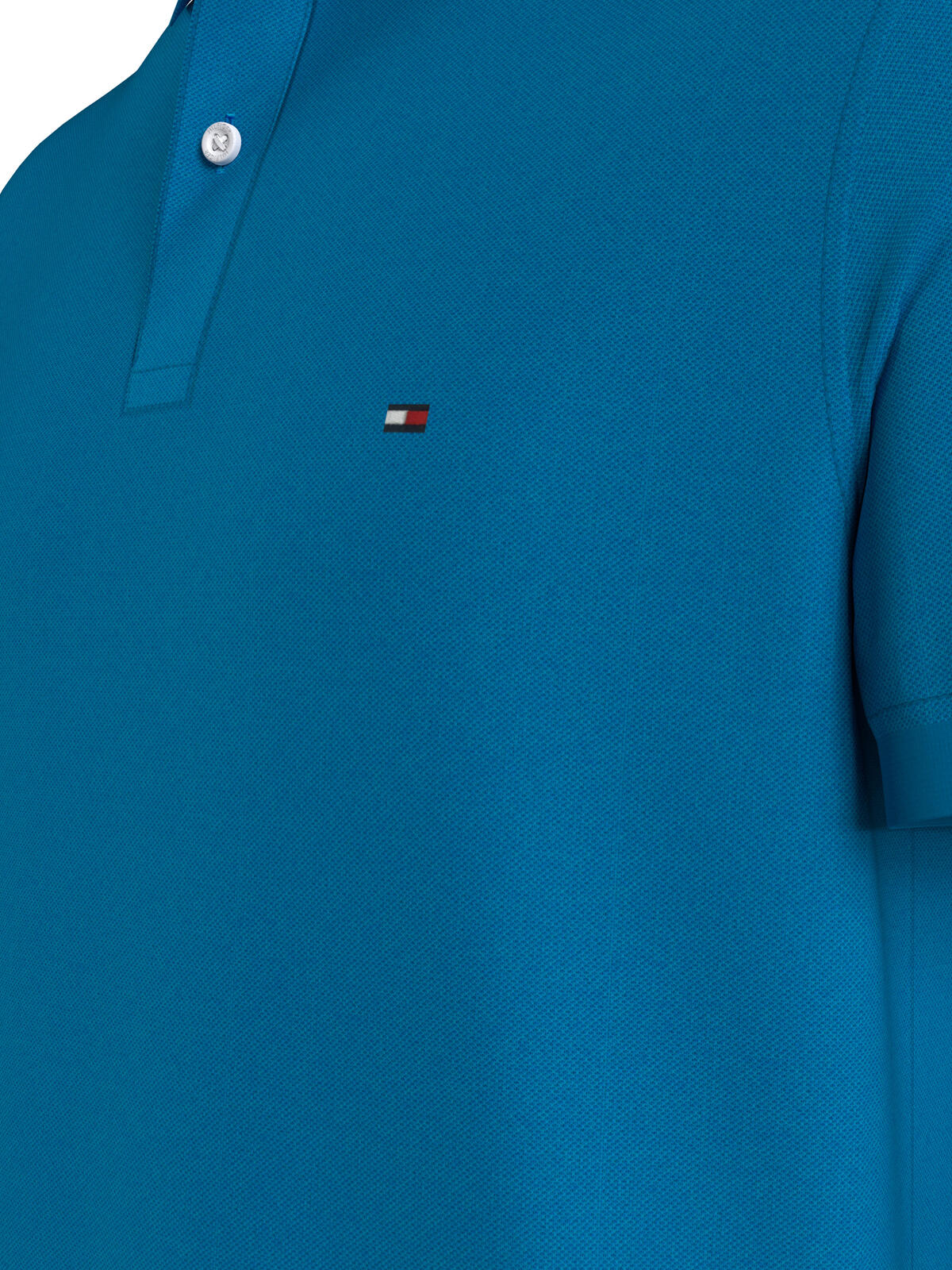 Tommy Hilfiger 1985 REGULAR POLO Erkek Mavi Polo T-Shirt