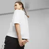 Puma WOMEN S GRAPHIC TEE TRAIN Beyaz Kadın T-Shirt