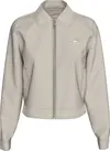 Calvin Klein ZIP THROUGH COTTON J, PDH Krem Kadın Ceket