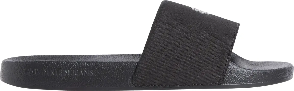Calvin Klein SLIDE MONOGRAM HARDW, 0GJ Siyah Kadın Terlik