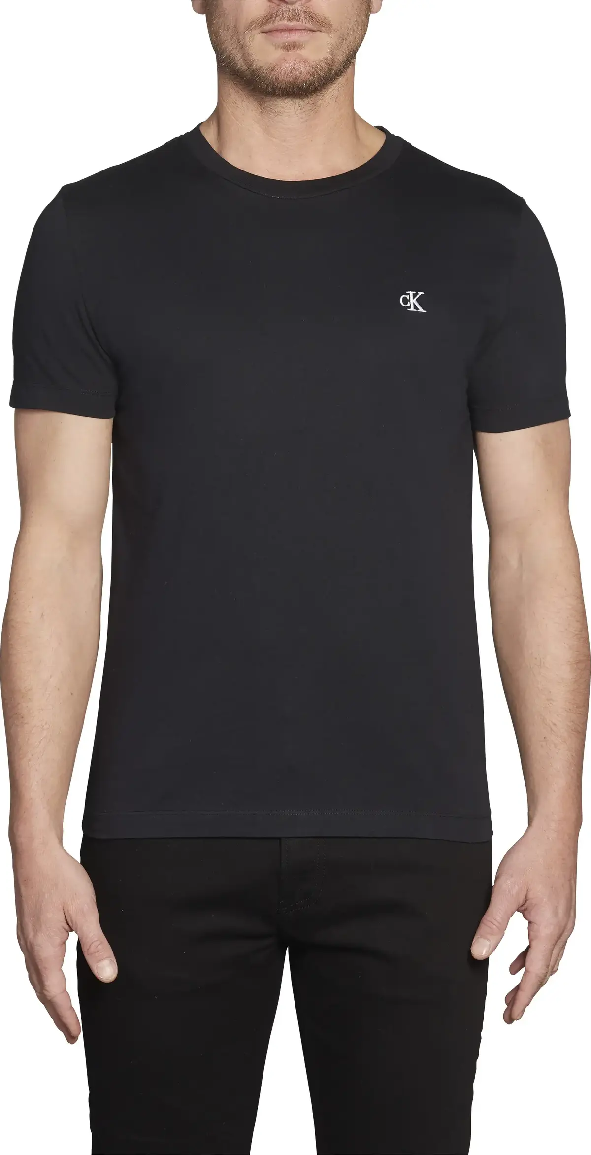 Calvin Klein Siyah Erkek T-Shirt & Polo