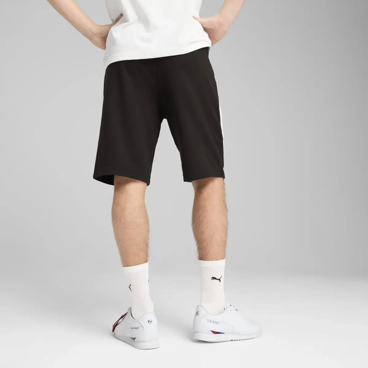 Puma BMW MMS SWEAT SHORTS Siyah Erkek Şort