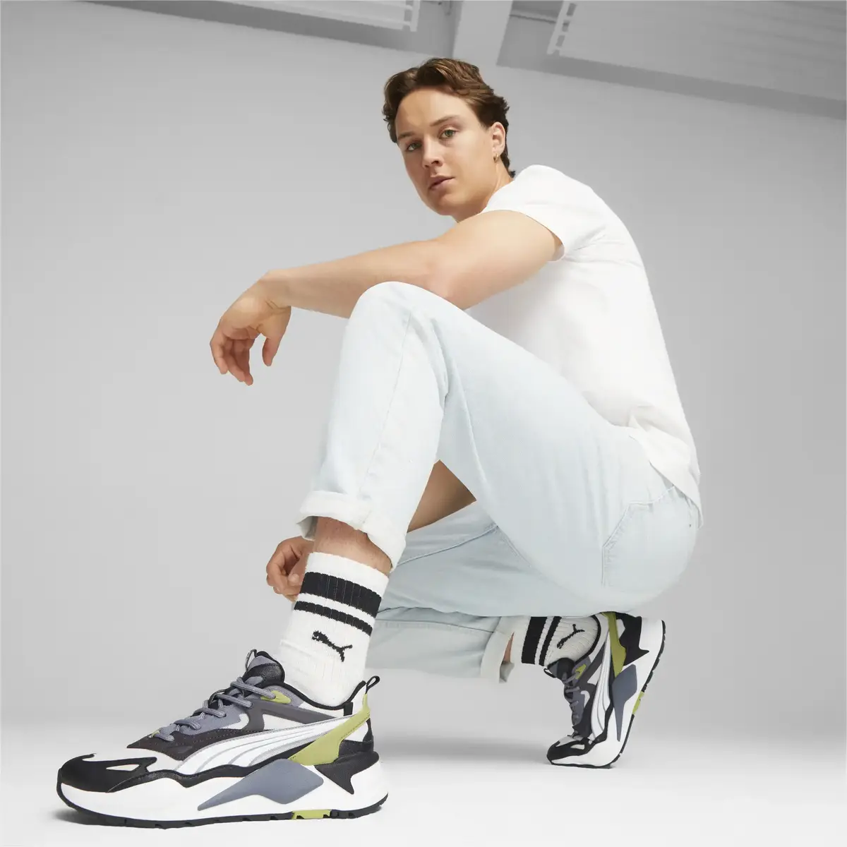 Puma RS-X Efekt Turbo Gri Unisex Günlük Spor Ayakkabı