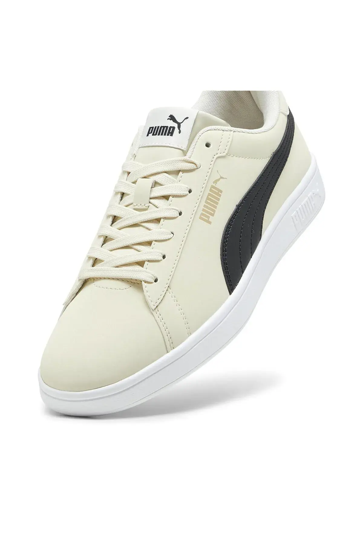 Puma Smash 3.0 Buck Kırık Beyaz Unisex Günlük Spor Ayakkabı