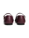 Tommy Hilfiger SMOOTH LEATHER MARYJ, H04 Bordo Kadın Babet