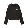 Puma ESS+ CLASS ACT Crew Siyah Kadın Sweatshirt