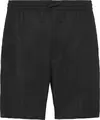 Calvin Klein STRAIGHT LINEN 7" PU, UB1, S Siyah Erkek Şort