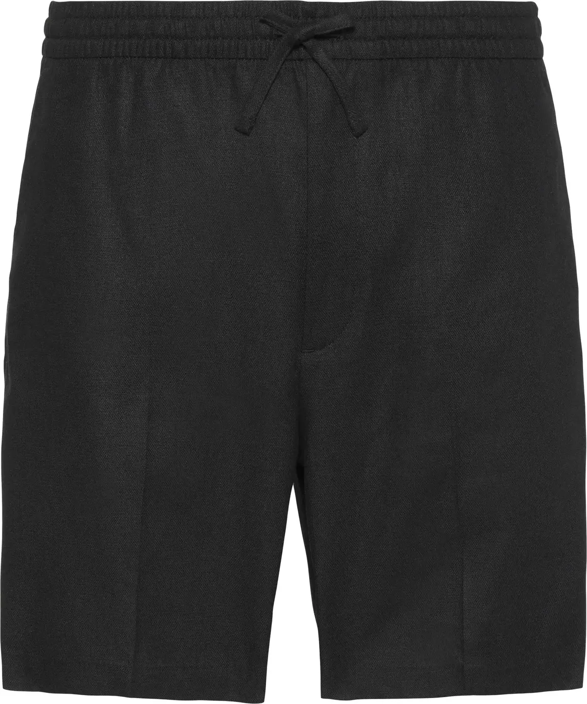 Calvin Klein STRAIGHT LINEN 7" PU, UB1, S Siyah Erkek Şort