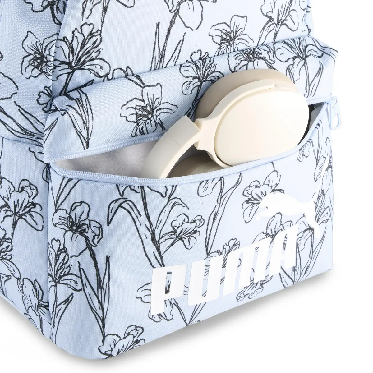 PUMA PHASE AOP Backpack Set Mavi Unisex Sırt Çantası