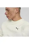 Puma OPEN ROAD Crew DK Kırık Beyaz Erkek Sweatshirt