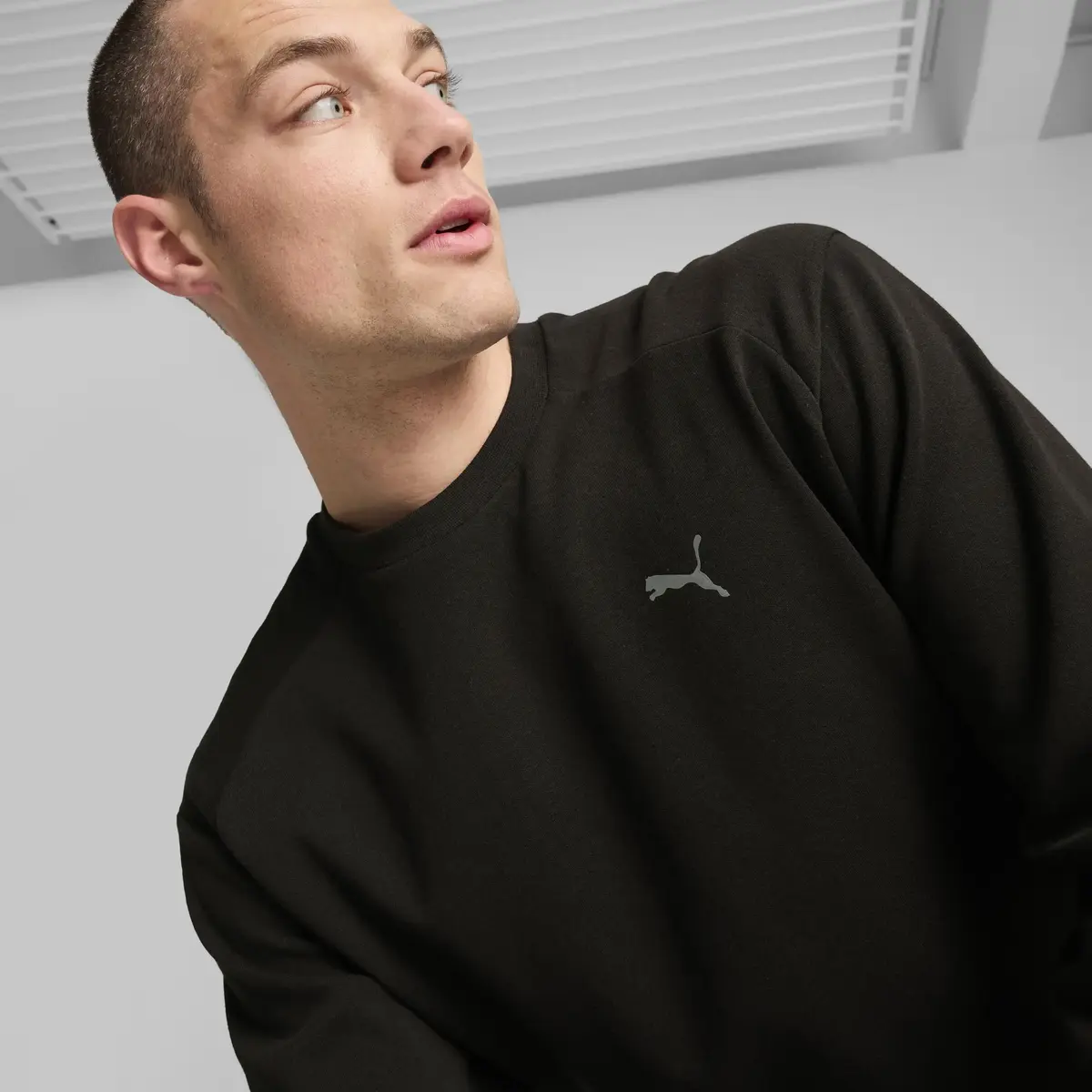 Puma RAD/CAL Crew Siyah Erkek Sweatshirt
