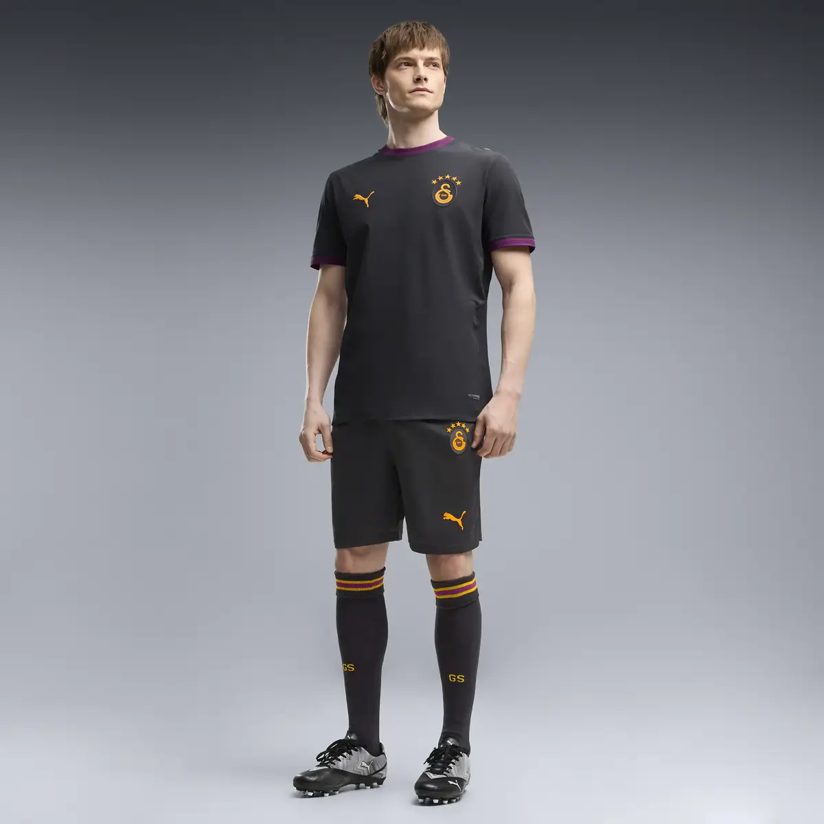 PUMA GSK Shorts Replica Siyah Erkek Şort