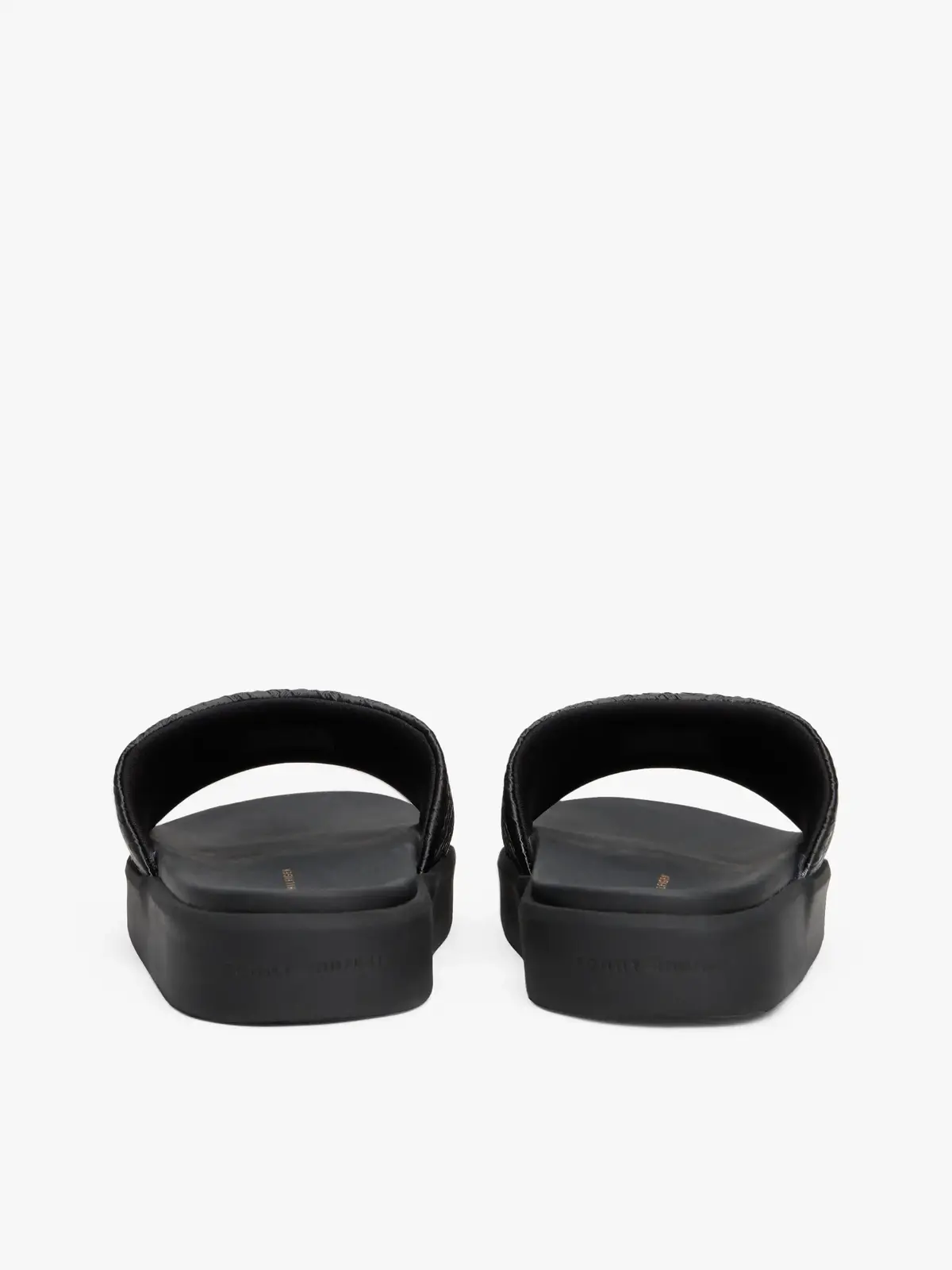 Tommy Hilfiger PLATFORM MONOGRAM PO, BDS Siyah Kadın Terlik