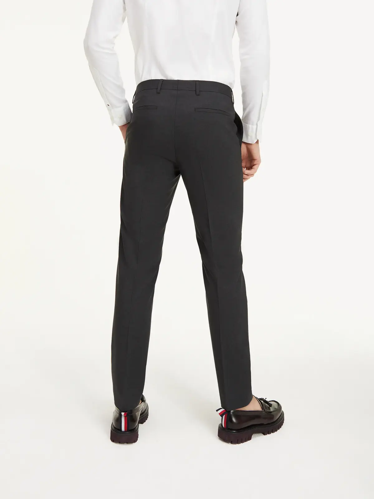 Tommy Hilfiger HMT STSSLD99004 Erkek Antrasit Pantolon