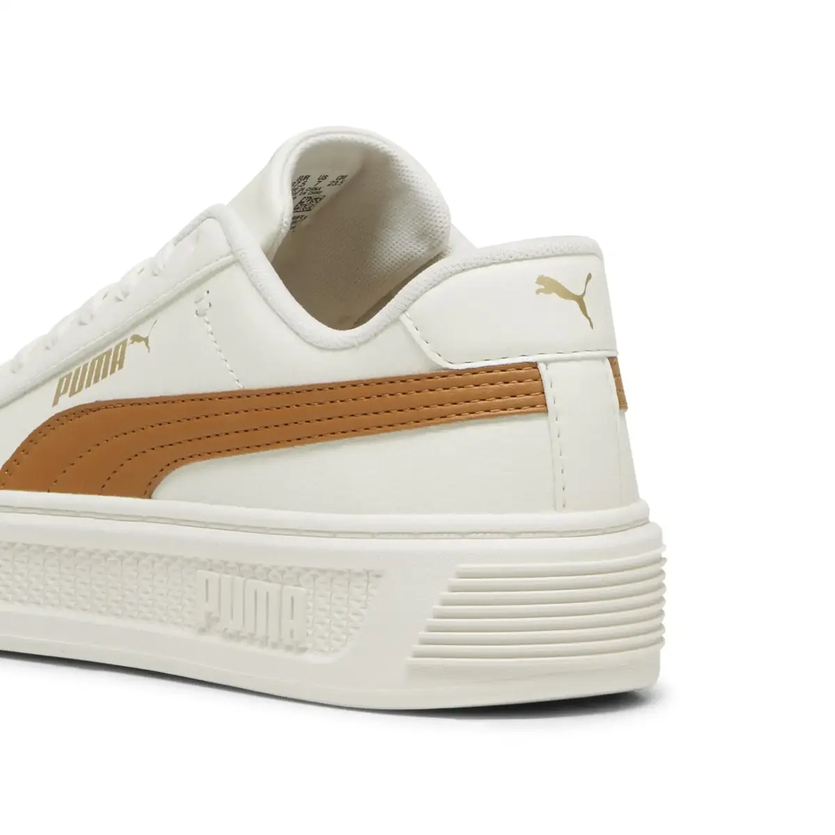 Puma Smash Platform v3 Kırık Beyaz Kadın Günlük Spor Ayakkabı