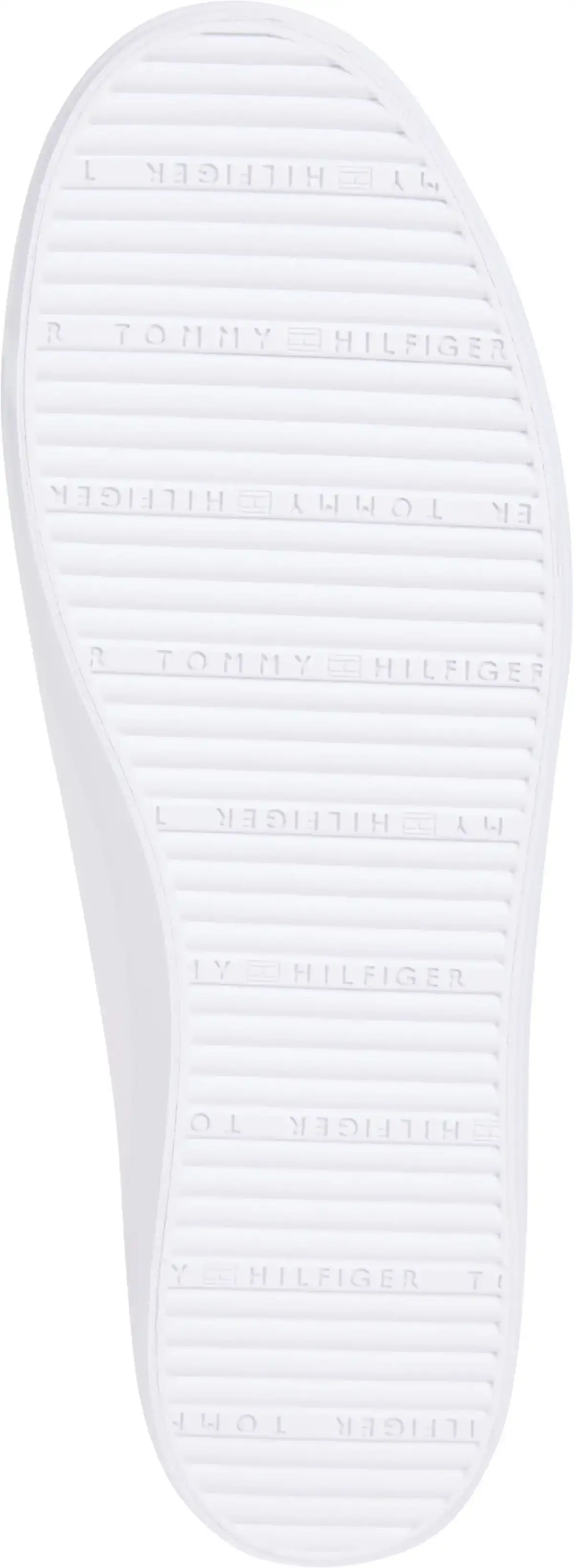 Tommy Hilfiger VULC CANVAS SLIP-ON, YBS Beyaz Kadın Spor Ayakkabı & Sneaker