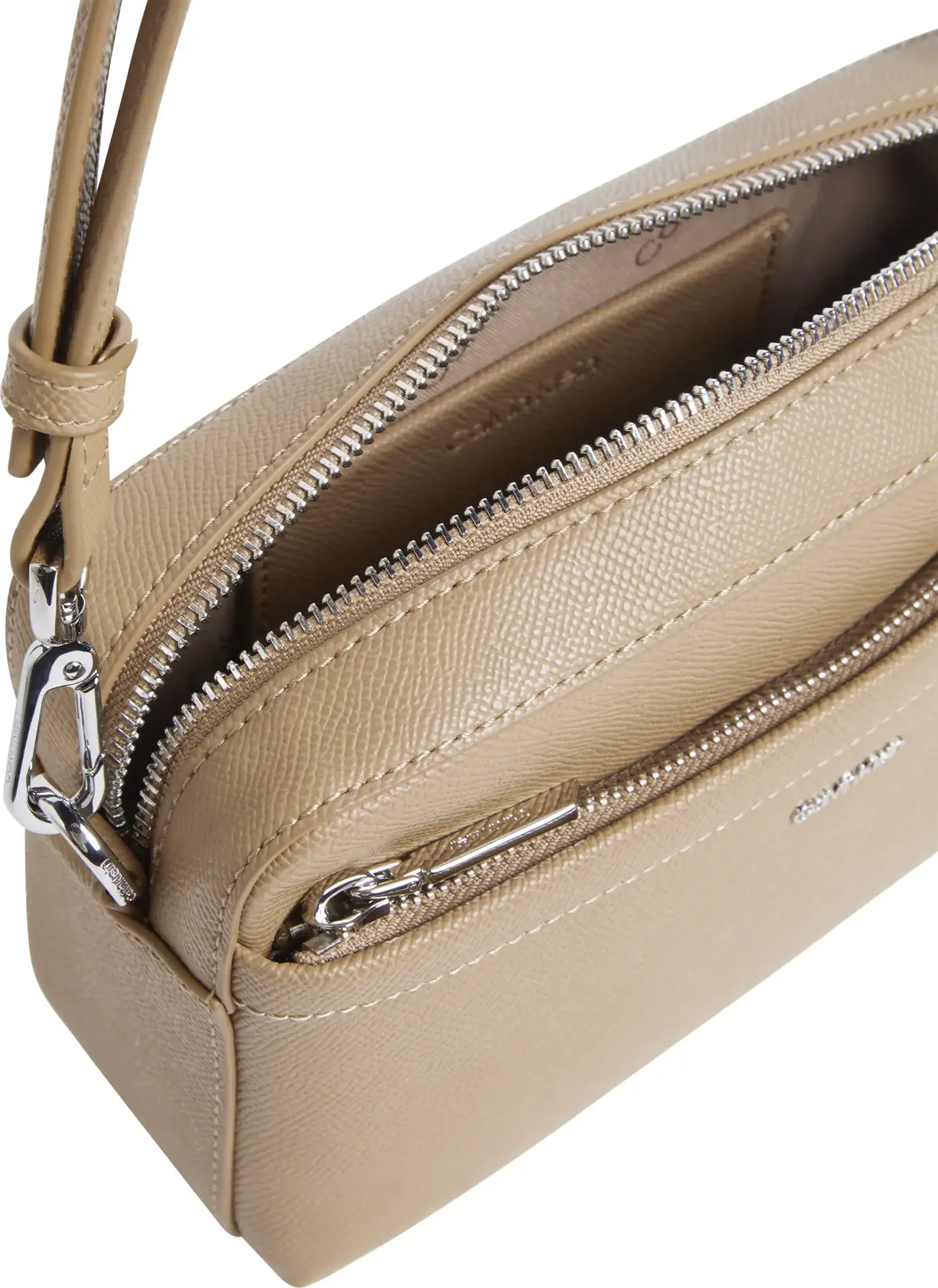 Calvin Klein CK MUST CONV CAMERA, PAI Bej Kadın Çanta
