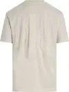 Calvin Klein BOLD WASHED CK APPLI, PDV Krem Erkek T-Shirt & Polo
