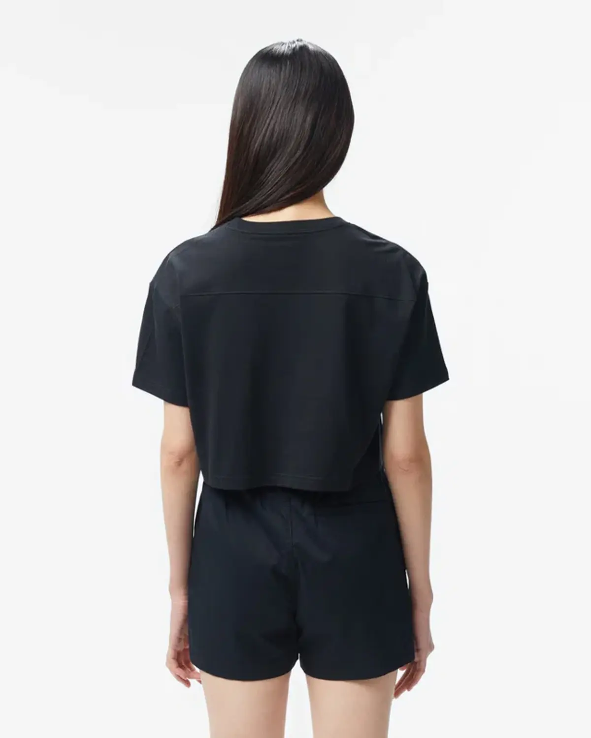 CONVERSE SPORTY TEE CONVERSE BLACK Siyah Kadın T-Shirt