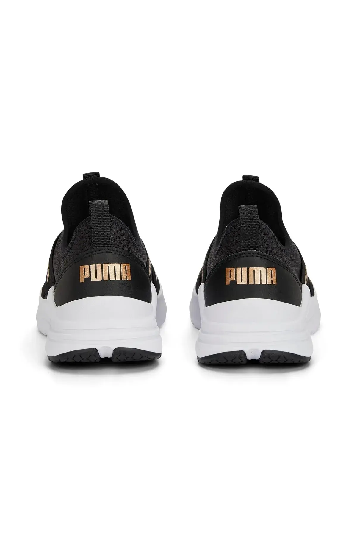 Puma Wired Run Slipon Wns Space Siyah Kadın Yürüyüş Ayakkabısı