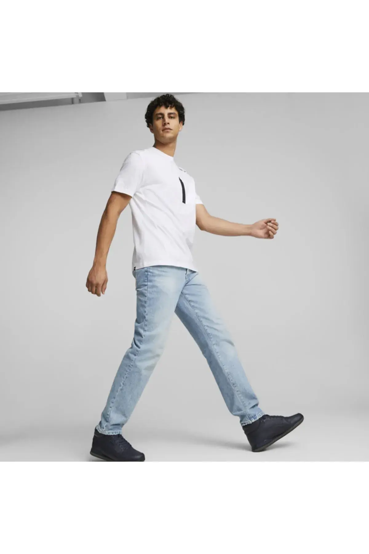 Puma Rad/Cal Pocket Tee Beyaz Erkek T-Shirt