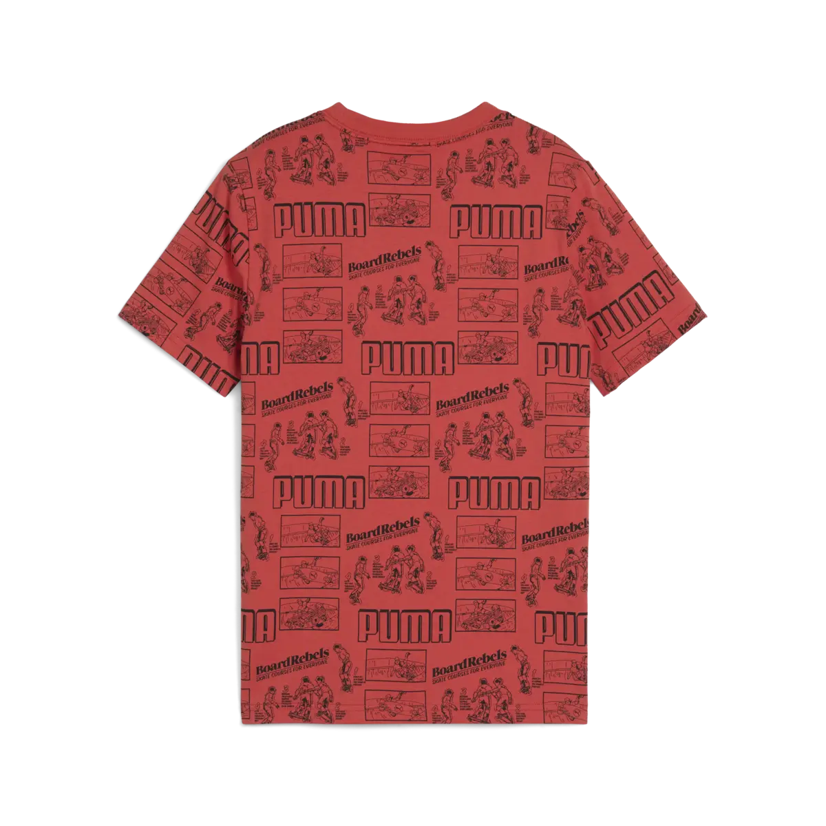 Puma MID90S AOP Tee Kırmızı Unisex T-Shirt & Polo