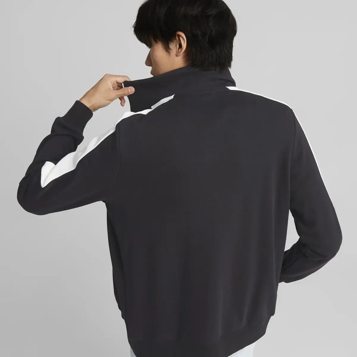 Puma Bmw Mms Sweat Jacket Siyah Erkek Fermuarlı Sweatshirt