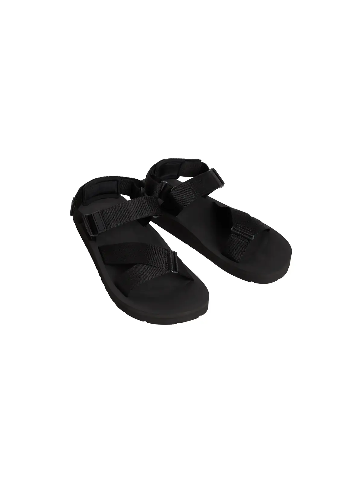 Calvin Klein ESS DIECUT BACK STRA Siyah Erkek Sandalet