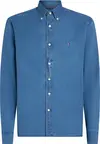 Tommy Hilfiger CHAMBRAY RF SHIRT, 0GZ Mavi Erkek Gömlek